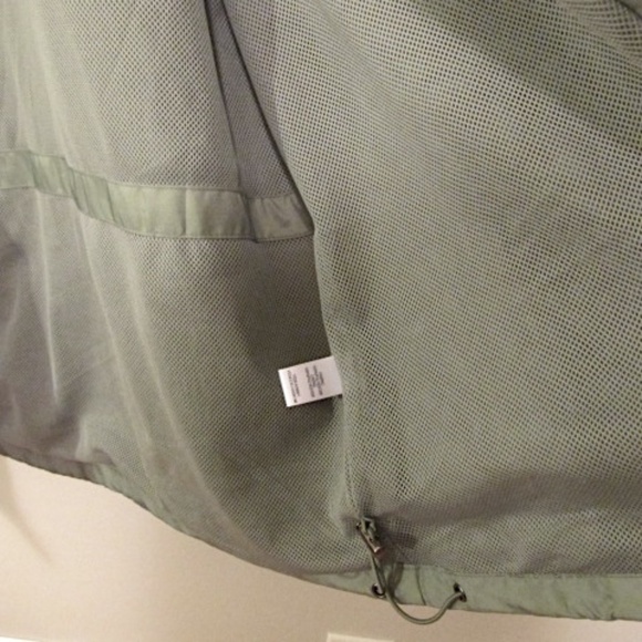 Sage Green Appleseed's Windbreaker Jacket, Size L - Picture 6 of 7
